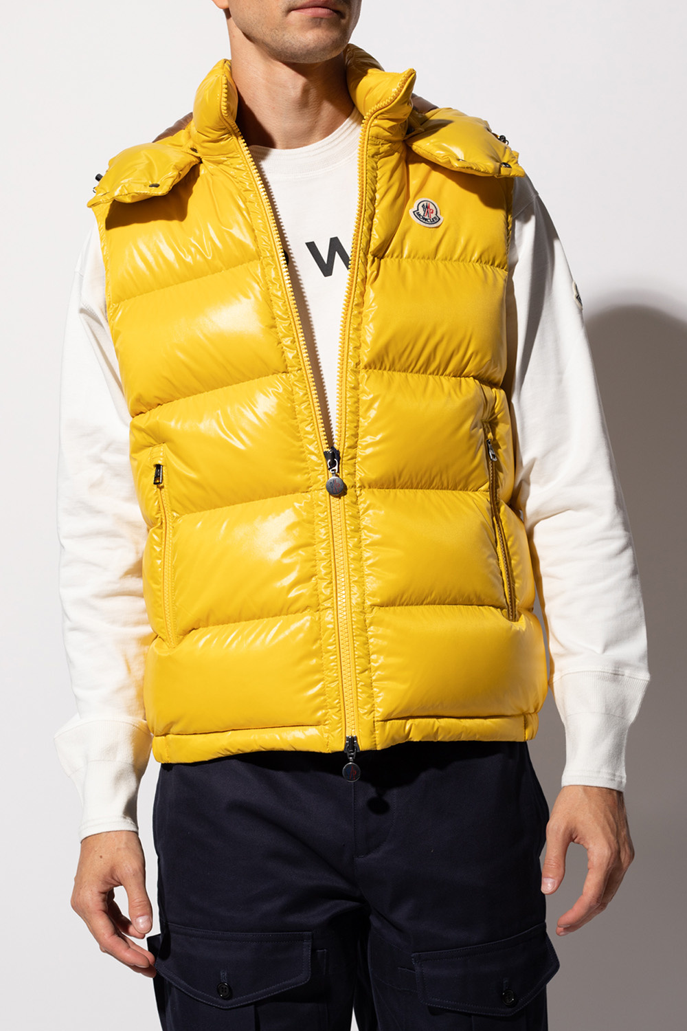 Moncler 2024 vest yellow